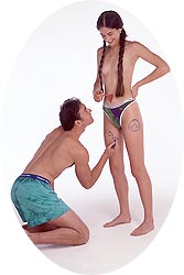 Could you move your braids, please?