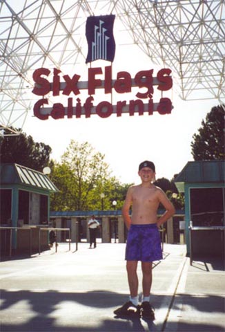 The Batman ride really kept me up in the air!