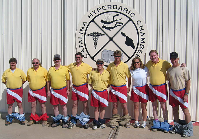 There ain't nothing like goin' down at 165 feet!