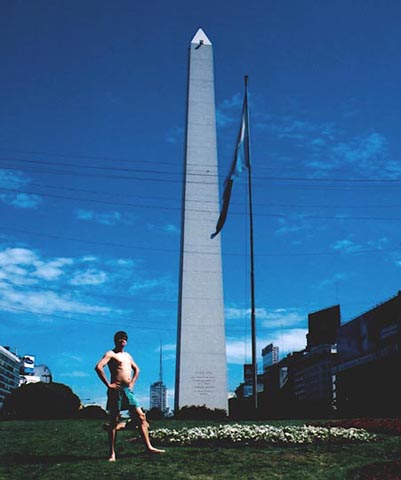 Chris is hoping he won't get arrested here!