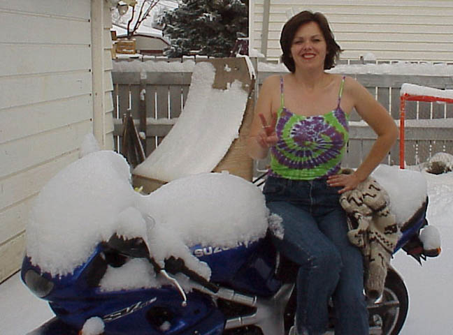 ...So I told the genie I needed at least 6 to satisfy me and POOF, I got this Suzuki 650!