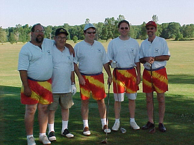 Good thing this is a scramble tournament... We might actually finish!