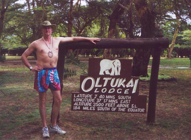 It was the end of a long day when we retired back to the rustic campground...