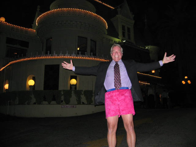 Instead of a rabbit out of my hat I pulled a snake out of my pants... Nobody applauded.