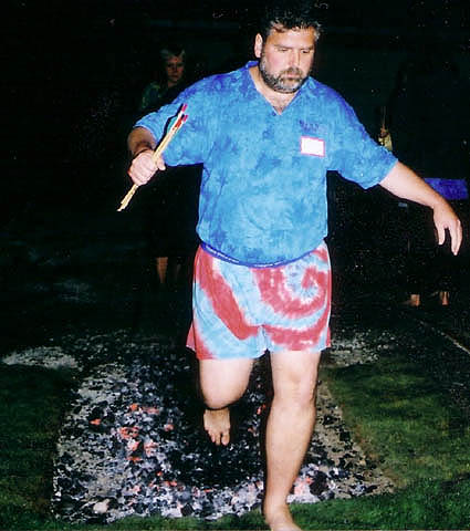 I'd walk on fire for you, Rita.