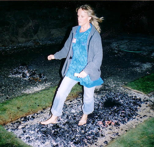 I'd walk on fire for you, Bill.