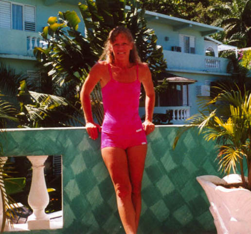 With or without the hot pink outfit, Rita is obviously HOT!