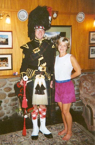 So tell me, Spud, what d'ya wear under that kilt?