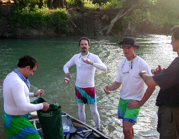 Now you guys know it's a quarter-mile hike to the outhouse, right?